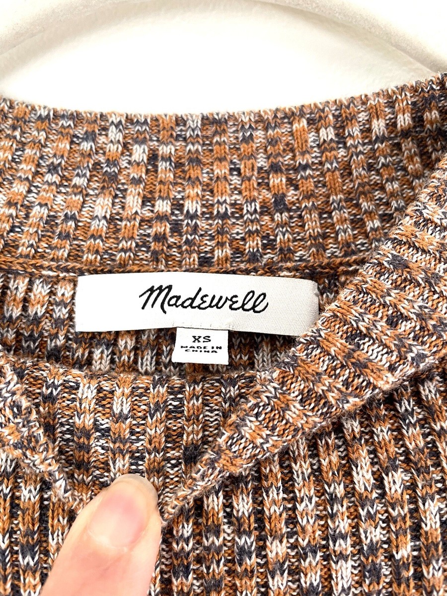 madewell sweater dress Re)sourced Ribbed Midi Made from 100% merino wool Madewell Knit Sweater Dress Ribbed