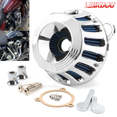 CNC Ar Cleaner ntake Flter Kt For Harley Sport Street Glde Softal