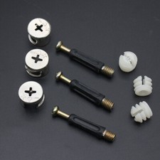 108 piece Set of Cam Dowel Screws, flat pack furniture fixing kit, Ikea. DIY