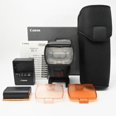 Canon SPEEDLITE EL-1 Made in Japan Operation Confirmed In Box