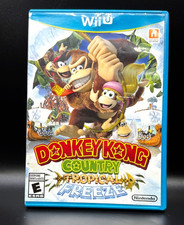 Donkey Kong Country Tropical Freeze (Nintendo Wii U, 2014) w/Manual