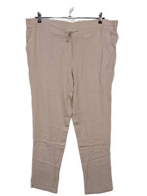 RIANI Paperbag-Hose Damen Hose Gr. DE 46 nude Casual-Look