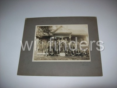 Original Antique 1910s Ringling Bros TICKET TAKERS & USHERS Photograph, RARE