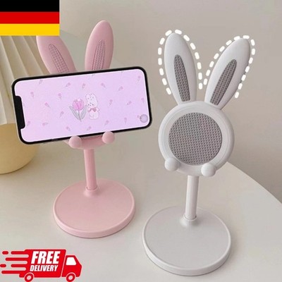 Rabbit Phone Stand Adjustable Desk Holder for Mobile & Tablet