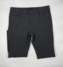 Banana Republic Pants Womens 12 Gray Sloan Dress Twill Slim Pockets Hook & Eye