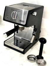 DE`LONGHI COFFEE MAKER ESPRESSO PUMP GROUND & PODS 2 Cups Cappuccino BARISTA
