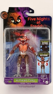 Jazwares Five Nights at Freddy's WITHERED FOXY 5'' Action Figure FNAF 2 New 2025