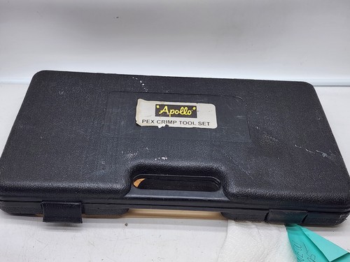 APOLLO 4 IN 1 MULTI HEAD PEX PLUMBING CRIMPING TOOL SET in Case
