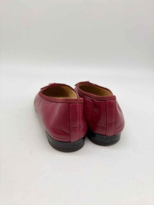 Chanel Red Size 36 Slip On Flats | eBay