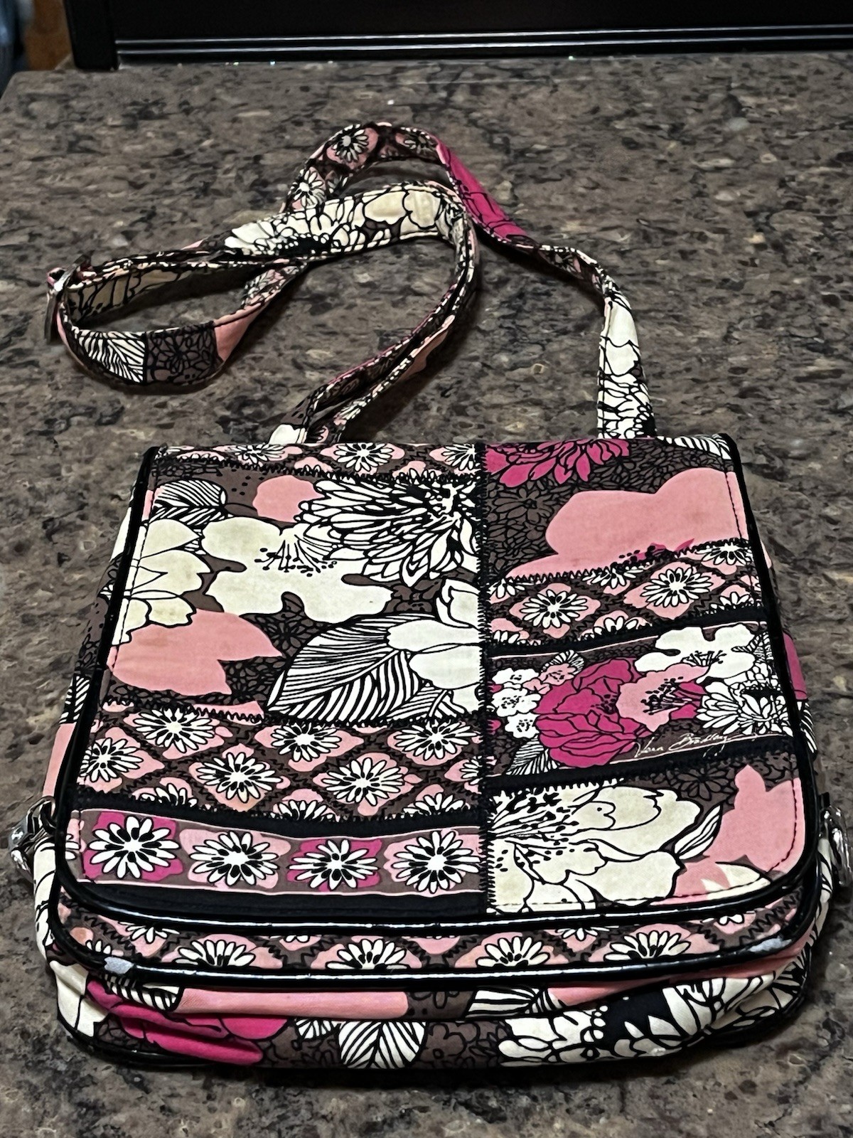 Vera Bradley Patchwork Mini Hipster Crossbody Jav… - image 4