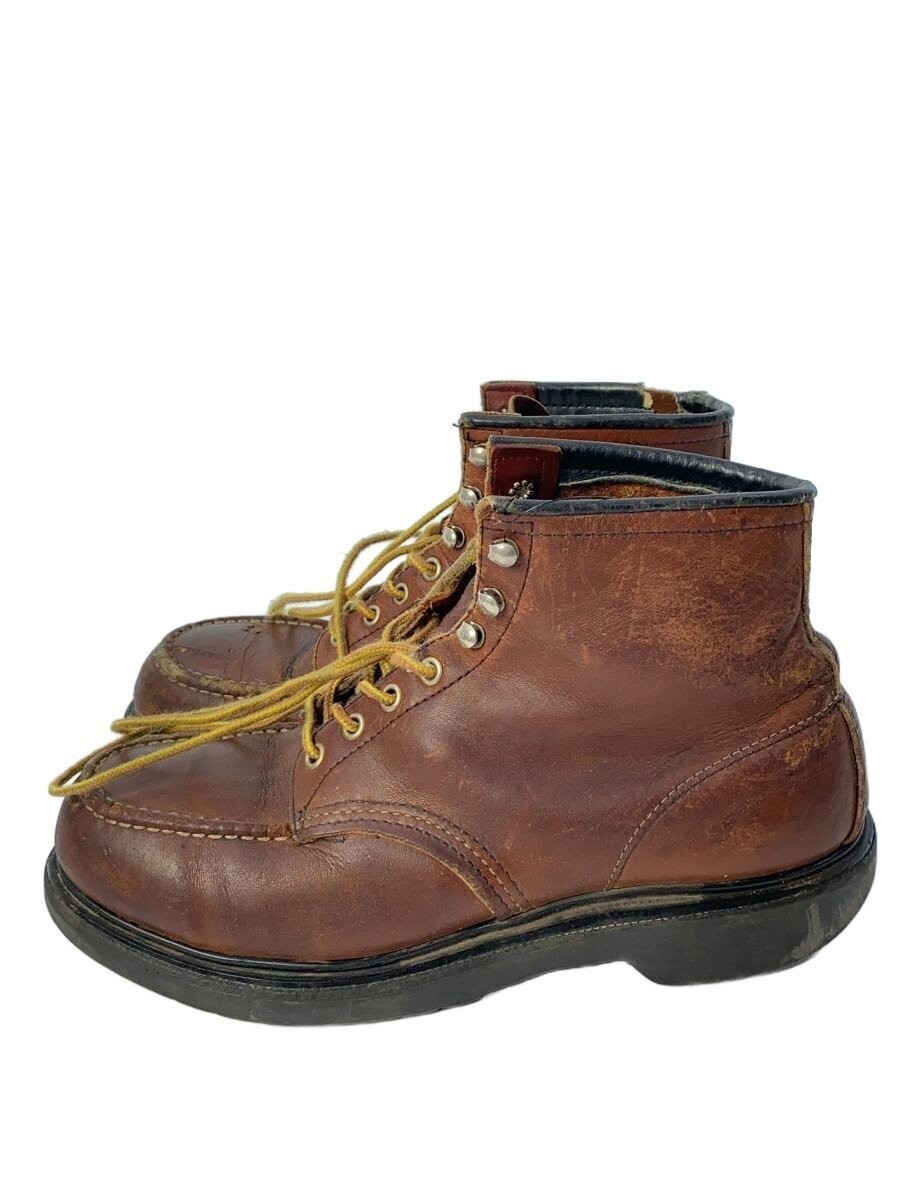 Red Wing Engineer Boots/90S/Ansi Z41 Pt91/Steel Toe/-/Brw/Leather