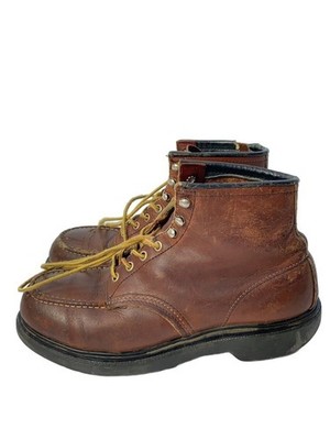 Red Wing Engineer Boots/90S/Ansi Z41 Pt91/Steel Toe/-/Brw/Leather