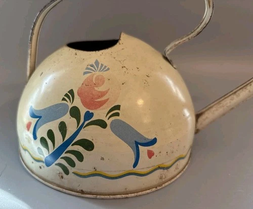 VTG Ohio Art Co Child’s Tin Litho Watering Can