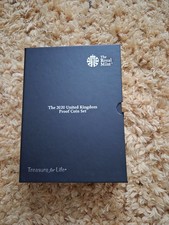 2020 Royal Mint UK Proof Coin Set 13 Coins and Medal  Cased With Coa 