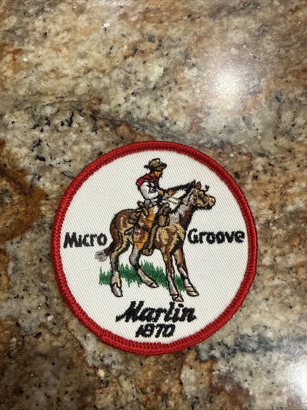 VINTAGE MICRO GROOVE MARLIN 1870 HUNTING PATCH