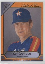 2020 Topps Gallery Hall of Fame Gallery Orange /25 Nolan Ryan #HOFG-10 HOF e8a