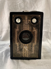 Kodak Six-16 Brownie Box Camera Art Deco Style Collectible AS IS 