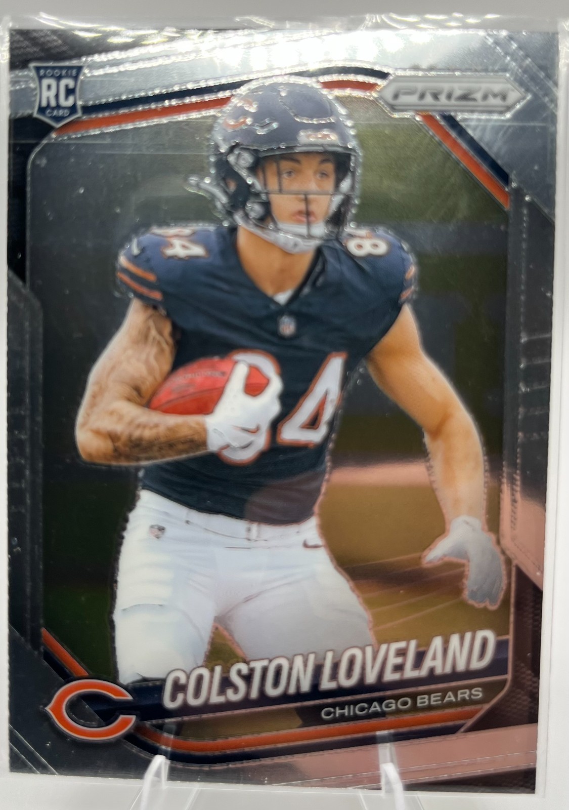 2025 Panini Prizm Colston Loveland RC Silver Rookie #319 Bears