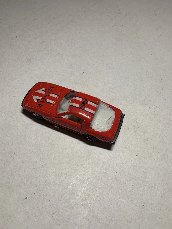 Coche deportivo rojo Mazda Rx7 Kings Master #D75 Hong Kong 1/64 Yatming (usado) Foto 2 de 3