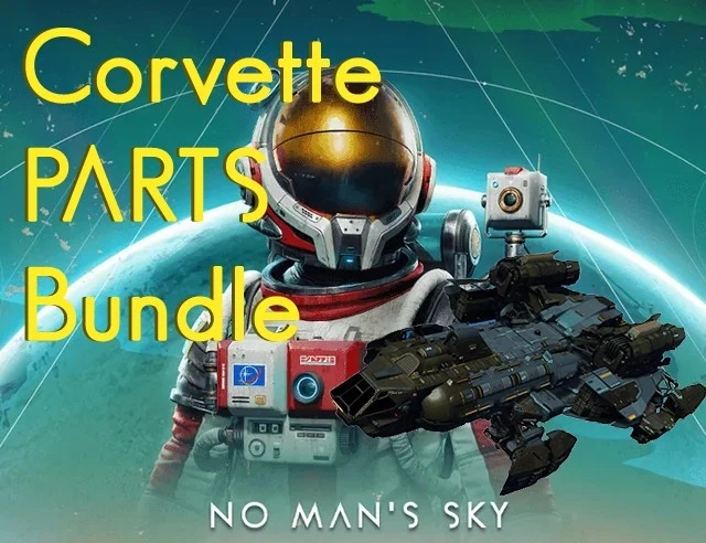 HELLO GAMES No Mans Sky CORVETTE Parts Bundle - Voyagers Update