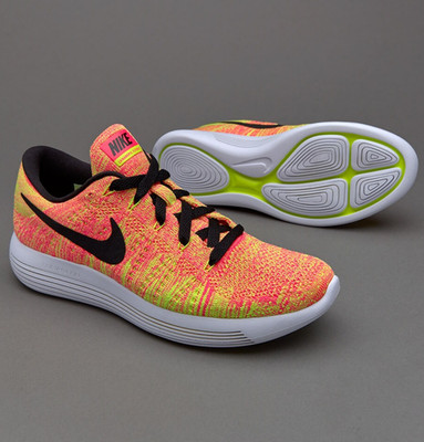 Nike LUNAREPIC Lunar Epic LOW FLYKNIT VOLT PINK  OC 8.5 US 40 EUR