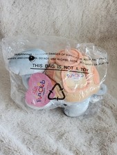 NWT Enesco Precious Moments SHELLY THE TURTLE Fun Club Excl Plush MINT