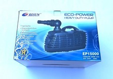 Resun Profi - Filterpumpe EF 15000 L/h Teichfilterpumpe Wasserfall- un Bachlauf