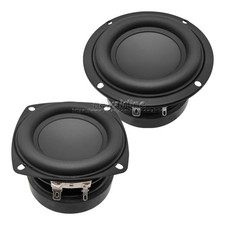 3"/3.5" Inch 4/6/8Ohm 40W Hi-Fi Heavy Bass Speaker Driver Subwoofer Loudspeaker