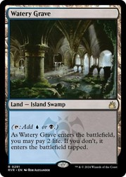 Watery Grave #291 Ravnica Remastered Rare