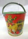 VINTAGE  J CHEIN  CHILDREN  SAND PAIL   TIN  TOY   841-E