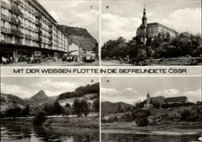 RPPC Gruss Aus Bad Schandau Saxony Germany vintage postcard y674