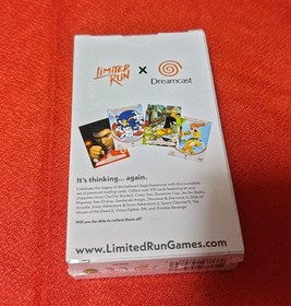 Sega Dreamcast Trading Card Box 20 Cards Limited Run Sonic Adventure Jet Set