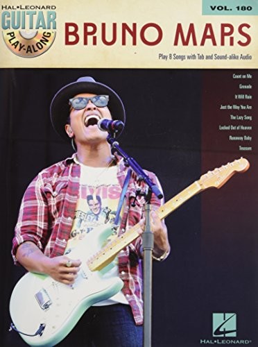 Bruno Mars Guitar Play-Along Volume 180 BK/CD