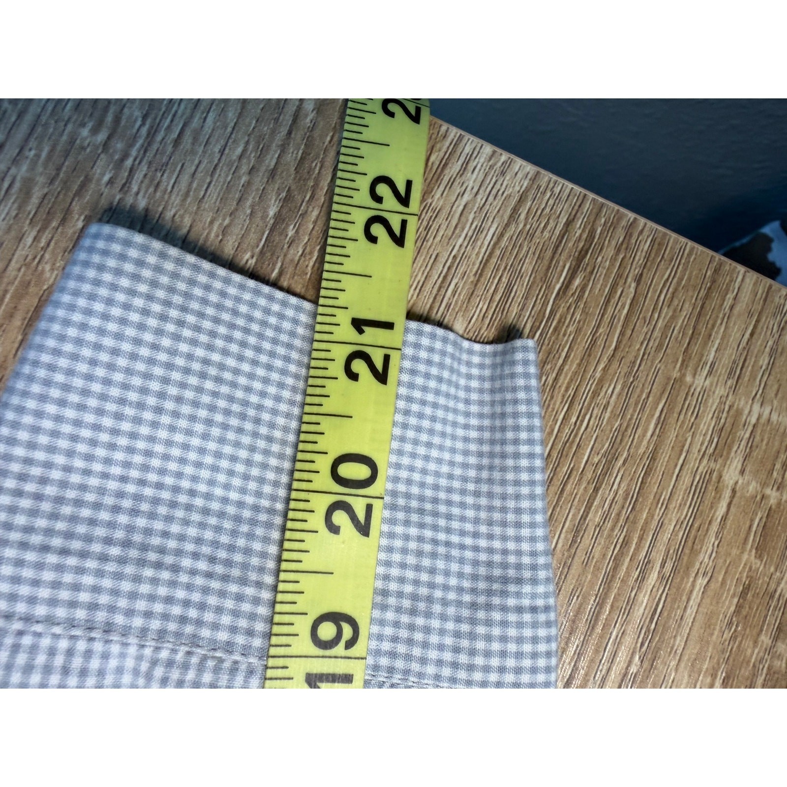 ESKANDER Button Down Gingham Relaxed Button Shirt… - image 9