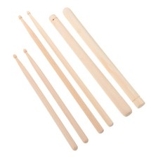 3 Pairs Percussion Mallet Sticks Set Drums for Toddlers Marching