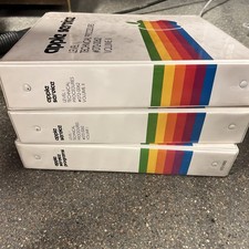 Apple Service Binders Technical Procedures Vol 1  2 1983-84 85 Plus Service Pro