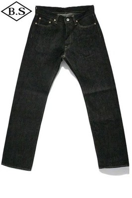 Iron Heart 634S BK 21oz Black Selvedge Denim Jeans W31 Straight 