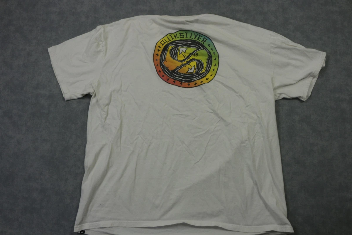Quiksilver White T-Shirts for Men for sale | eBay