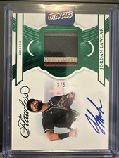 2025 Panini Flawless #FSM-JOR Jordan Lawler Signatures Materials 3/5
