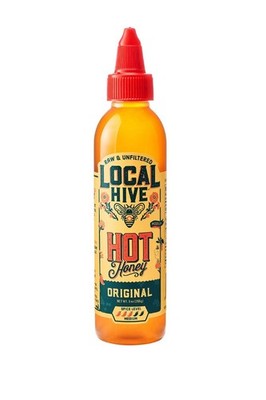 Original Hot Honey Pure Unfiltered Natural Spicy Sweet Sauce 9oz