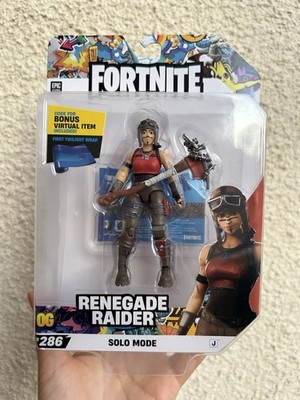 2026 FORTNITE Jazwares OG Renegade Raider Solo Mode 4'' Action Figure #286