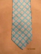 Ike Behar Blue  Silk Neck Tie