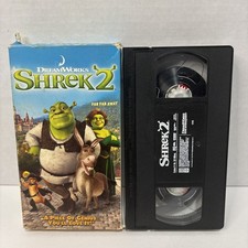 Shrek 2 Dream Works VHS Cassette
