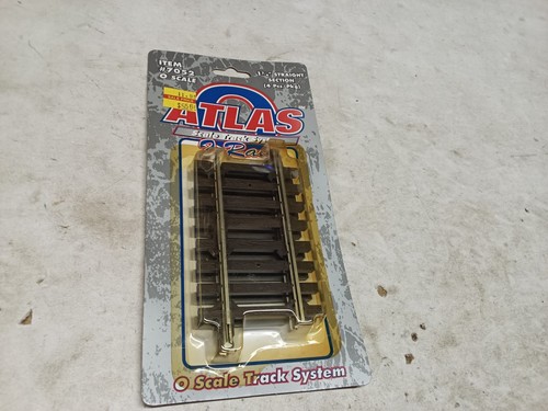 Atlas escala O 2 rieles 4 piezas 1 3/4" secciones de pista nuevo #7052 nuevo en paquete #19 | Condition: New