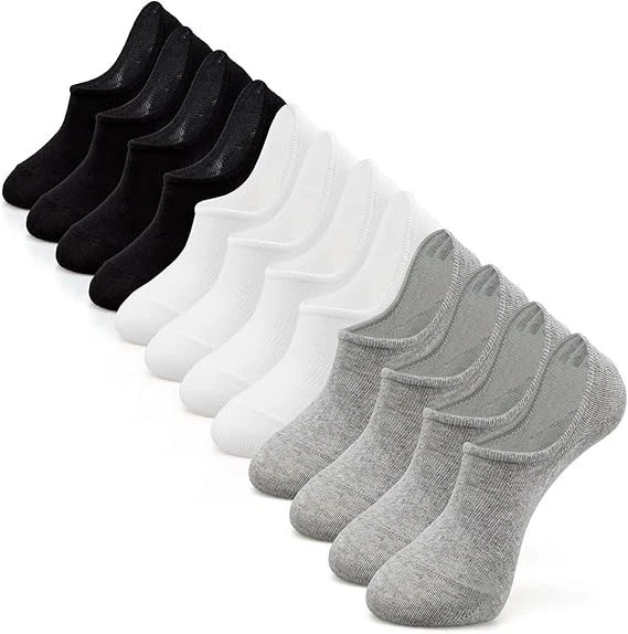 No Show Socks Women & Men Low Cut Ankle Short Anti-slid Athletic Running Casual