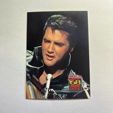 Elvis Presley Collection- 1992 River Group #7 Promo Card- 68 Comeback Special