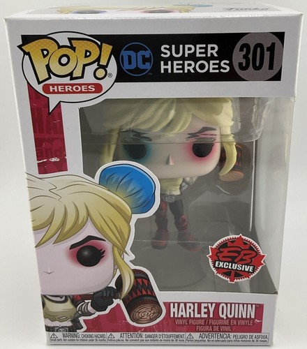 Funko Pop! Heroes: Harley Quinn #301 exclusivo de EB - Imagen 2 de 8