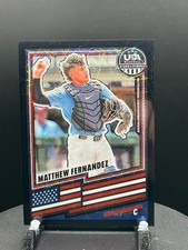 2026 Panini Stars & Stripes Prizm BLACK VELOCITY #144 Matthew Fernandez 37/39
