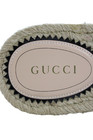 Gucci Womens Damits Logo GG Espadrille Slide Platform Sandals Pink Size 5 — photo 7