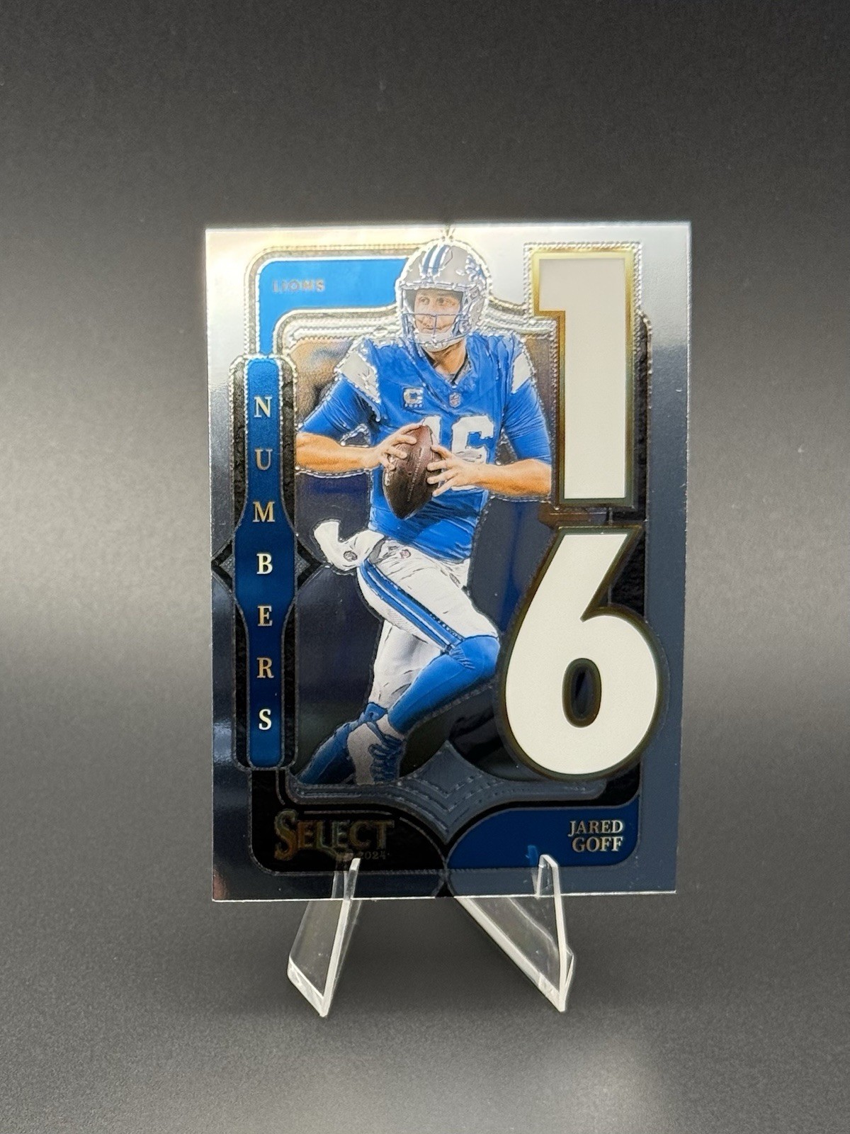 2024 Panini Select - Select Numbers Jared Goff #7